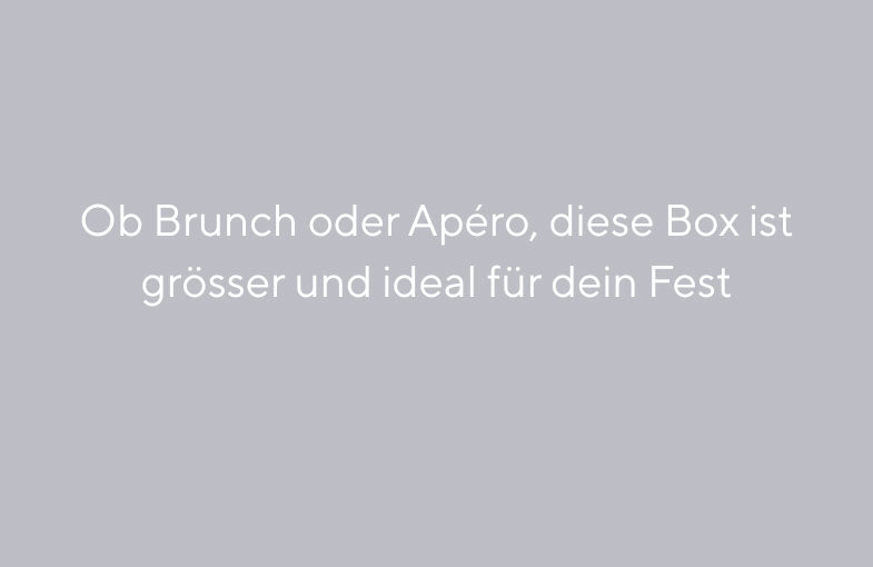 Party - coffret de fromage