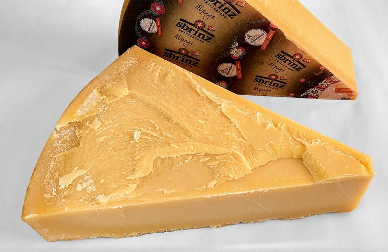 Slow Food Sbrinz Alpage AOP, 36 Mt. ca 2.5 kg - im Berg veredelt